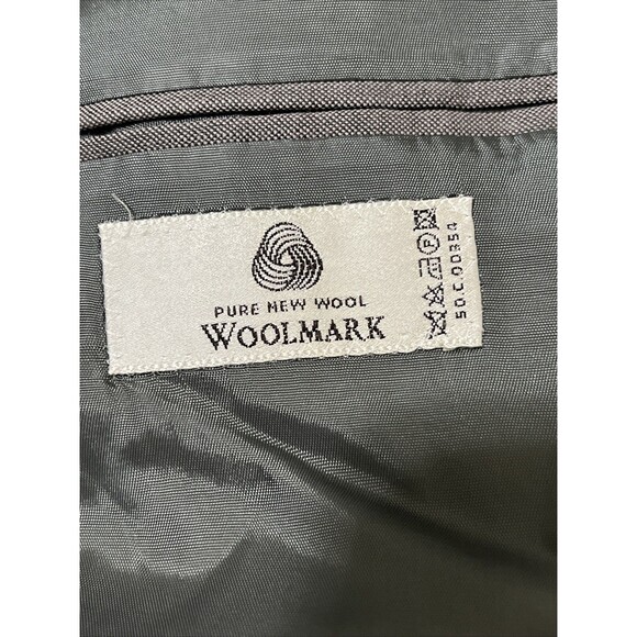 ALEXANDRE London Blazer Jacket Sport Coat Pure New Wool Gray Sz 44 L Saville Row - Picture 3 of 16